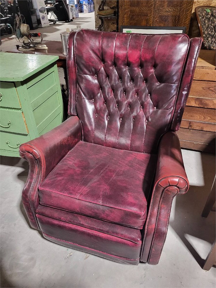 Events Viewbid - Wingback Recliner Armchair