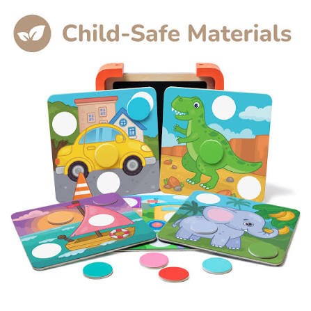 Events Viewbid - Bimi Boo Magnetic Color Matching Board Game - Color ...