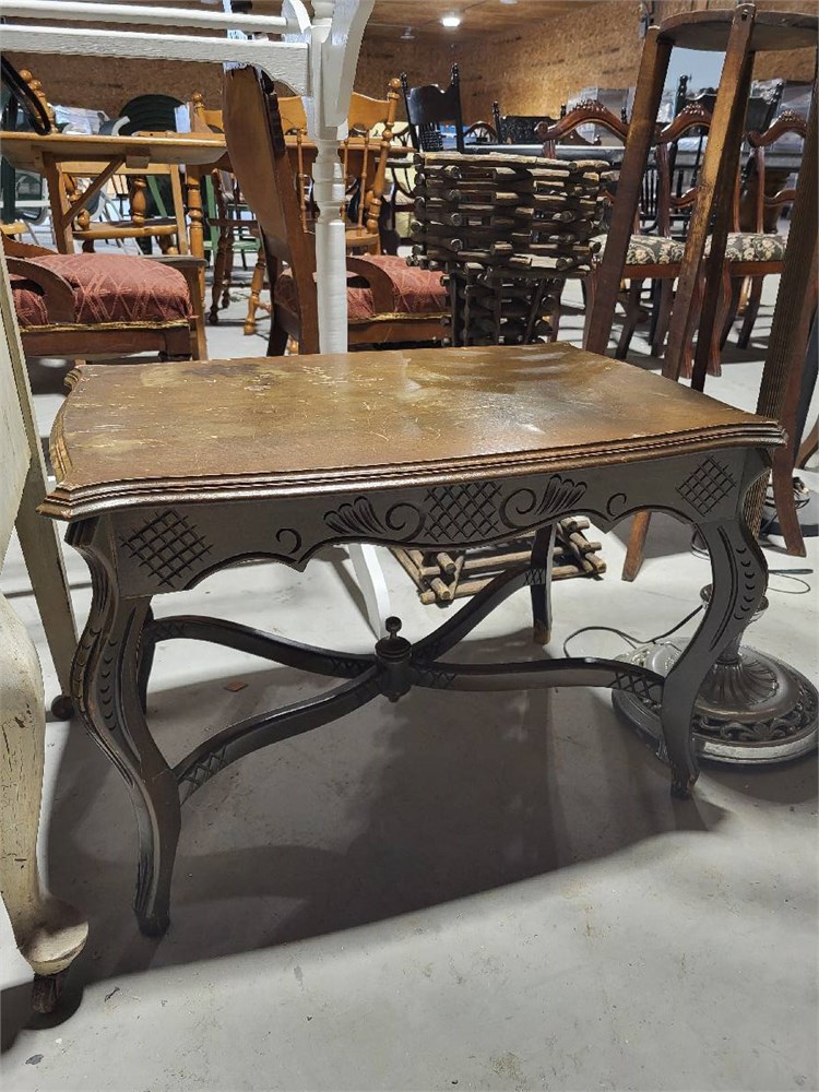 Evemt Table Events Viewbid - Wooden Side Table