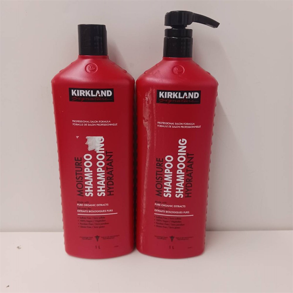 Events Viewbid - Kirkland Signature Moisture Shampoo 2x1L
