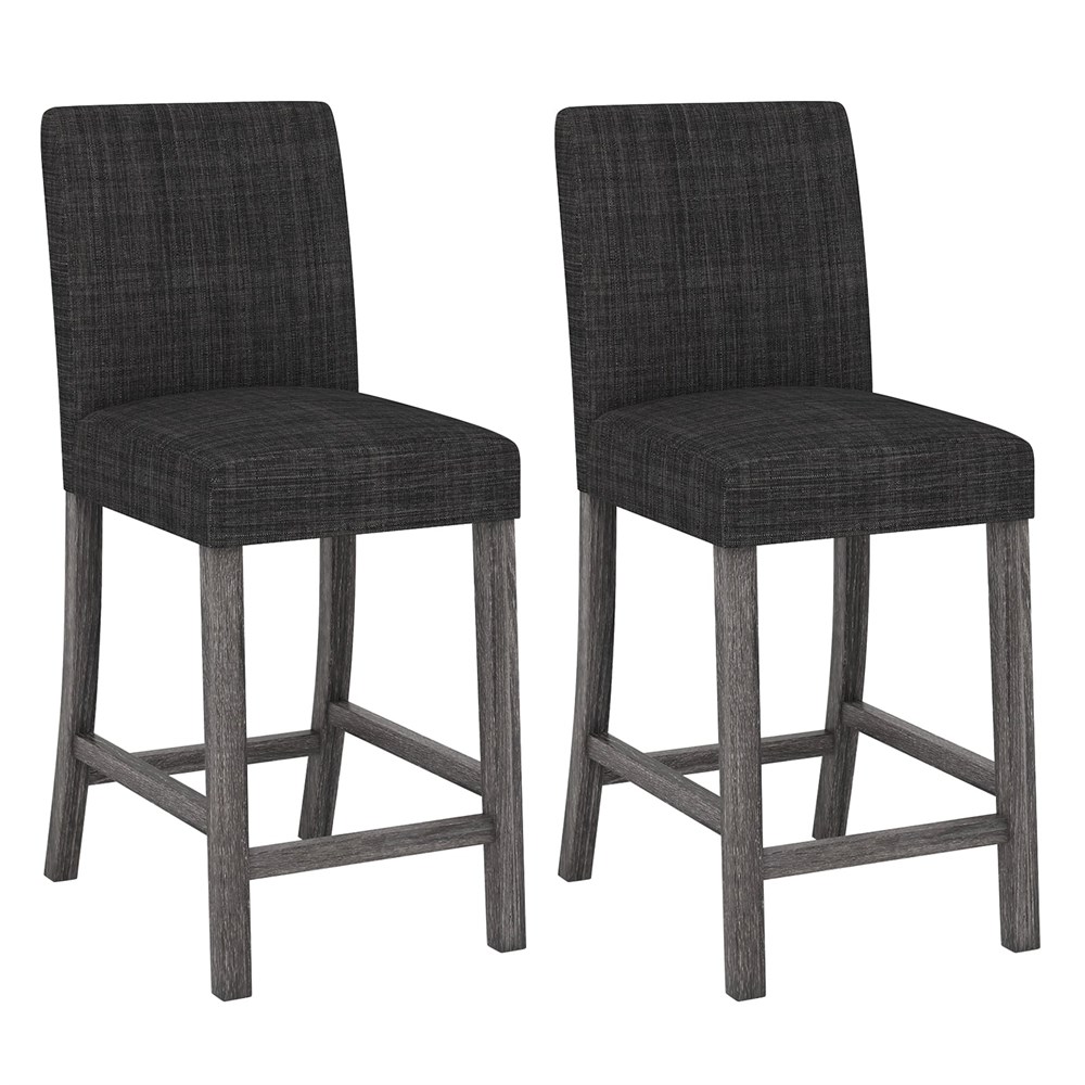 Events Viewbid - Counter Height Bar Stools Set of 2 with Back and ...