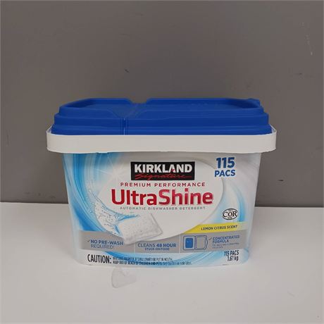 Events Viewbid - Kirkland Signature Ultra Shine Automatic Dishwasher ...